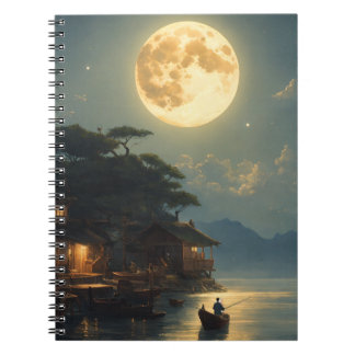 Cuaderno Serenidad bajo la luz de la luna - ¡Desbloquea tu 