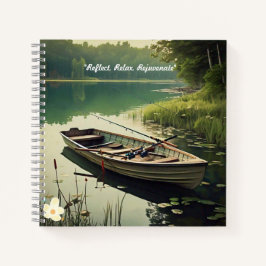 Cuaderno "Serenidad en el lago"