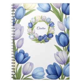 Cuaderno Serenidad en la decoración de la casa floral en el