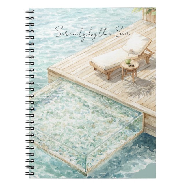Cuaderno Serenidad junto al mar   (Frente)