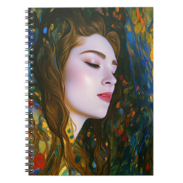 Cuaderno "Serenidad Petal" - Mujeres En El Agua