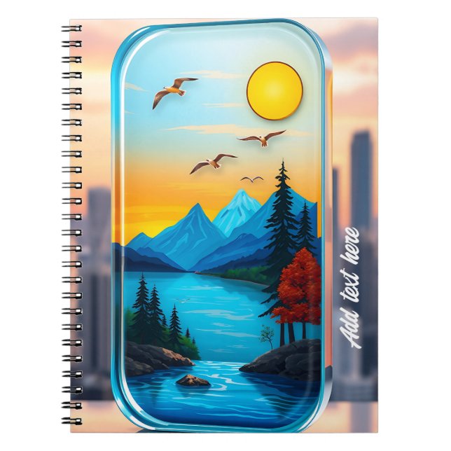 Cuaderno ¡Sereno y Romántico! (Frente)