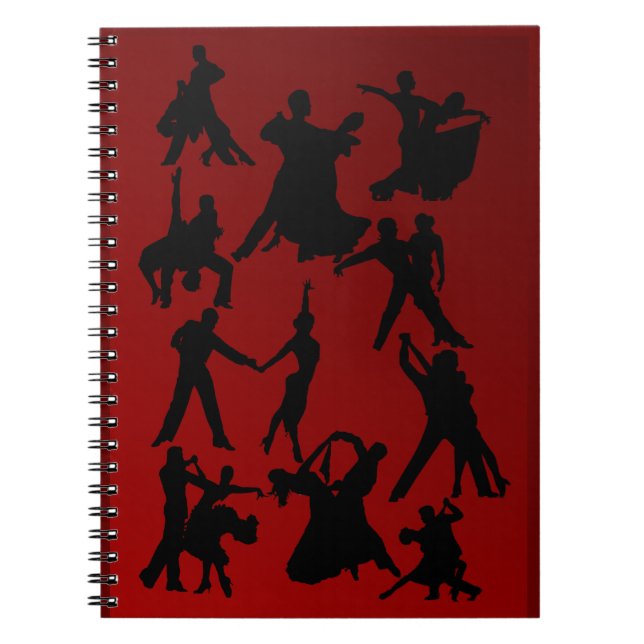 Cuaderno Sería bastante baile de salón de baile (Frente)