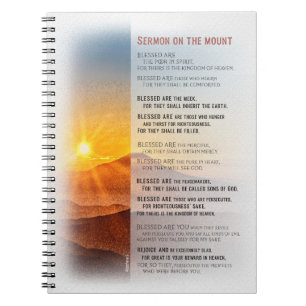 Cuaderno Sermón de Jesús en el Monte - Mateo 5