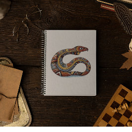 Cuaderno Serpiente de la Tierra Enrollada