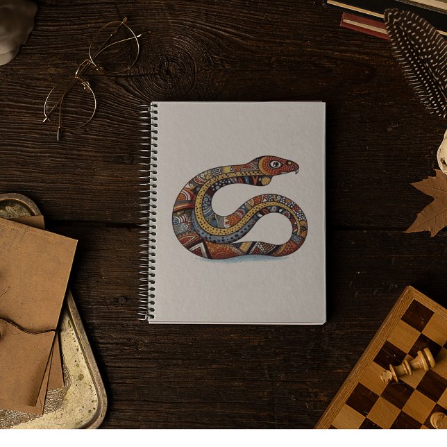 Cuaderno Serpiente de la Tierra Enrollada (Subido por el creador)