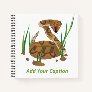 Cuaderno Serpiente en la hierba