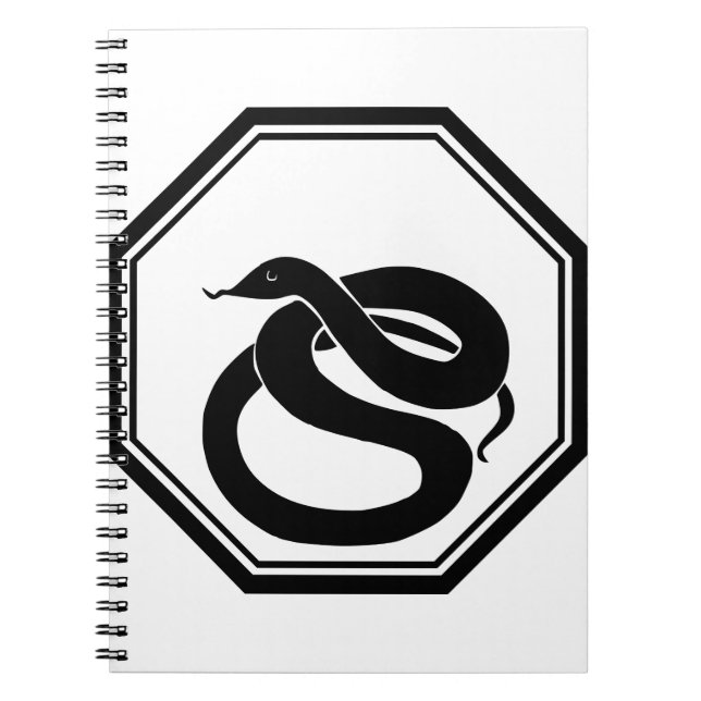 Cuaderno Serpiente negra (Frente)