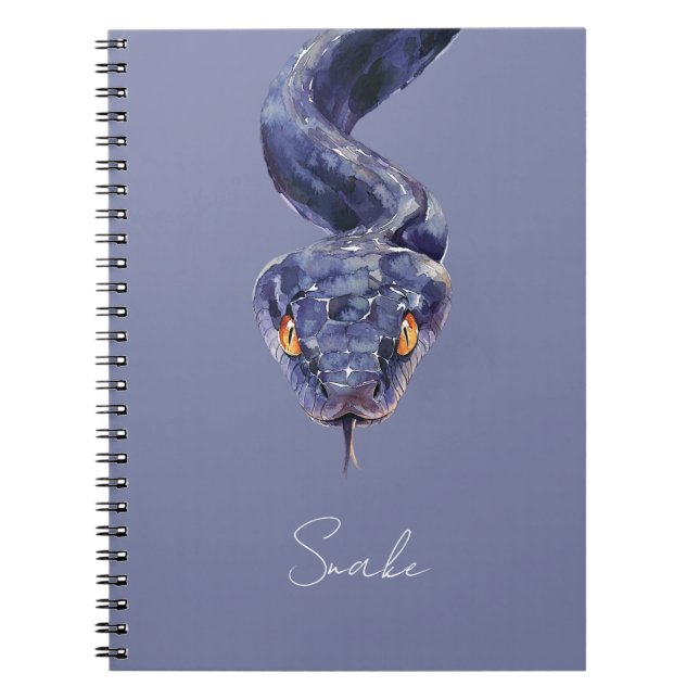 Cuaderno Serpiente púrpura (Frente)