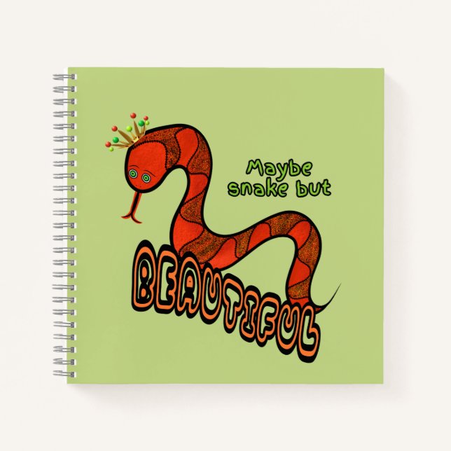 Cuaderno Serpiente roja (Anverso)