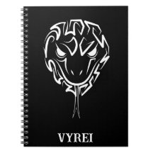 Serpiente Tribal Negra y Blanca