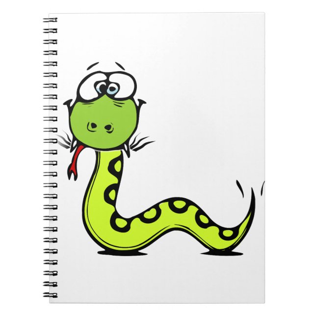 Cuaderno Serpiente verde (Frente)
