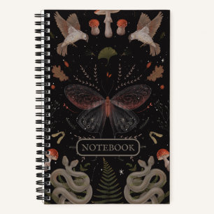 Cuaderno Serpientes de champiñones para hongos mágicos de C