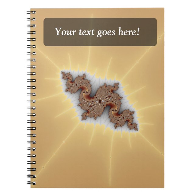 Cuaderno Serpus - Arte fractal (Frente)