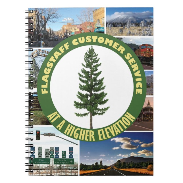 Cuaderno Servicio al cliente de Flagstaff (Frente)