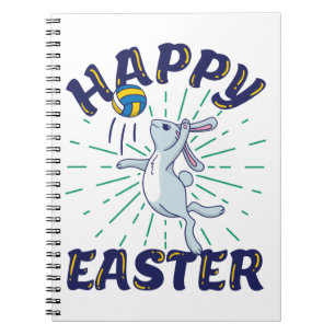 Cuaderno Servicio de Salto de Voleibol de Conejo de Pascua