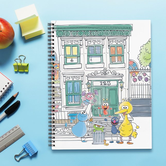 Cuaderno Sesame Pals Doodley Graphic (Subido por el creador)