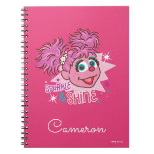 Cuaderno Sesame Street Abby Cadabby - Brillo & Luz