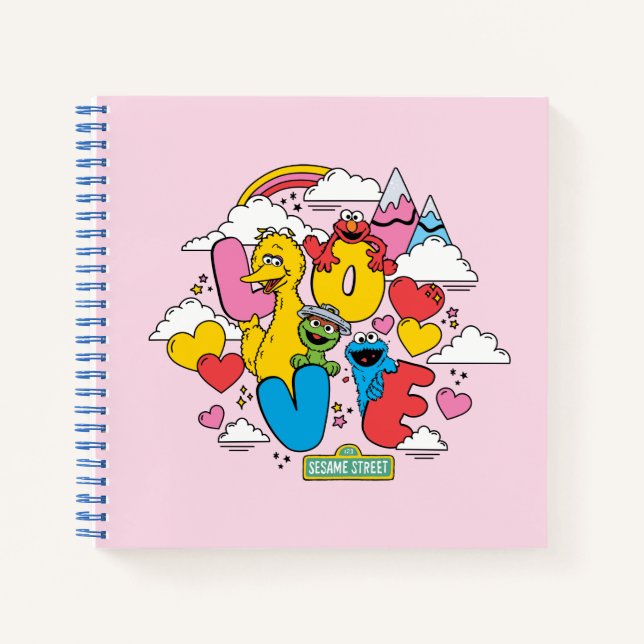 Cuaderno Sesame Street | Amor (Anverso)