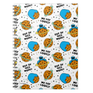 Cuaderno Sesame Street Cookie Monster Fuera de este Mundo