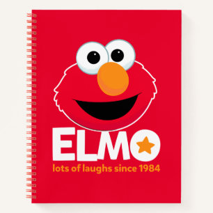 Cuaderno Sesame Street Elmo Muchas Risas Desde 1984