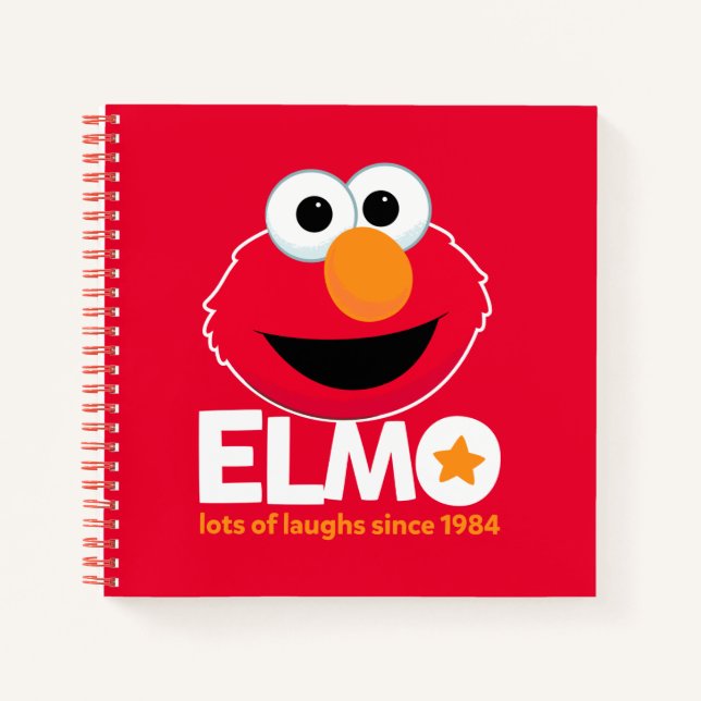 Cuaderno Sesame Street | Elmo Muchas Risas Desde 1984 (Anverso)