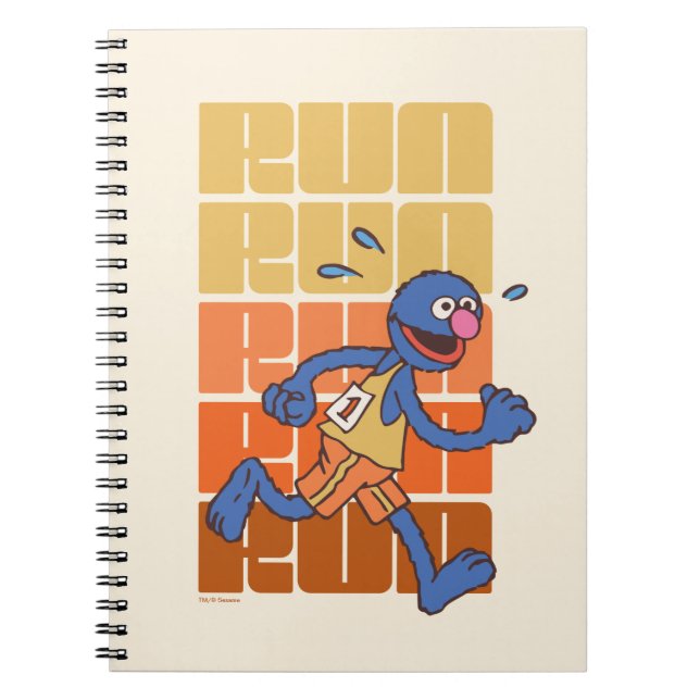 Cuaderno Sesame Street | Grover Corre (Frente)