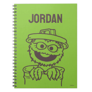 Cuaderno Sesame Street Oscar el Gruñón Brillante