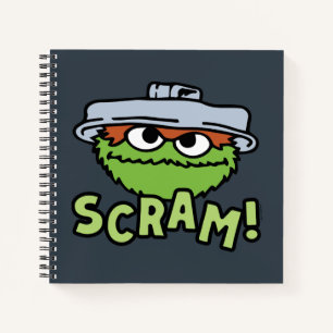 Cuaderno Sesame Street Oscar el Gruñón ¡Largo!