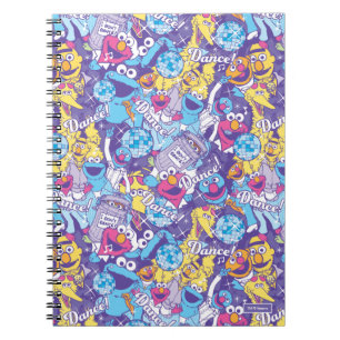 Cuaderno Sesame Street Patrón de baile genial