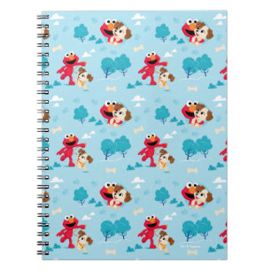 Cuaderno Sesame Street   Patrón de Elmo y Tango
