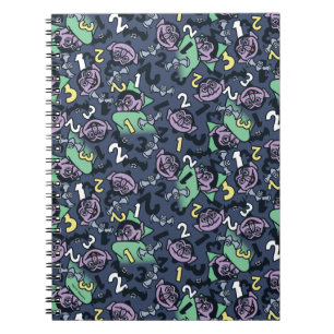 Cuaderno Sésamo   Patrón de conde von Count Doodle