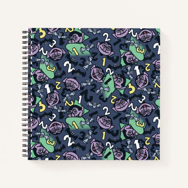 Cuaderno Sésamo | Patrón de conde von Count Doodle (Anverso)