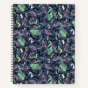 Cuaderno Sésamo   Patrón de conde von Count Doodle
