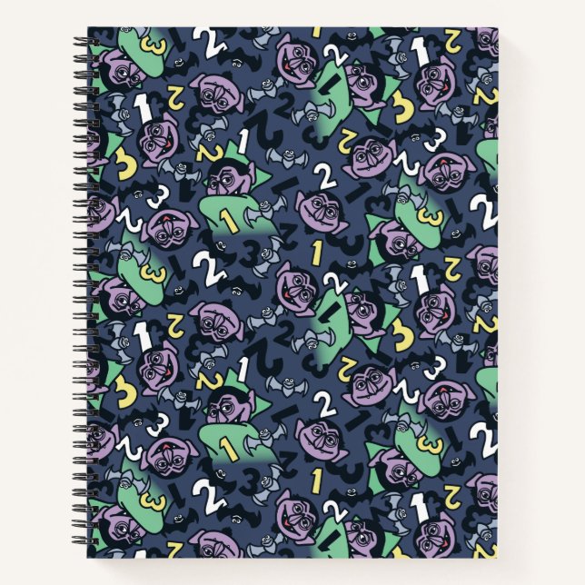 Cuaderno Sésamo | Patrón de conde von Count Doodle (Anverso)