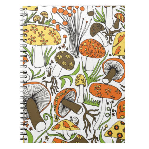 Cuaderno Setas a mano