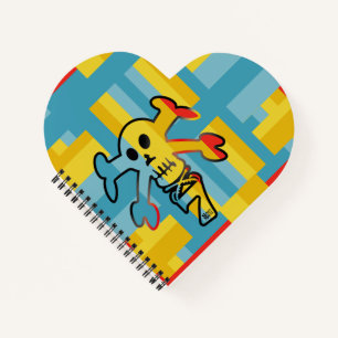 CUADERNO SEVEN SKULL BY MASANSER PIXELAT
