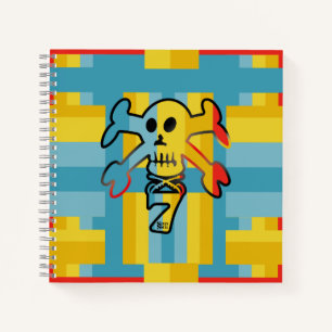 CUADERNO SEVEN SKULL BY MASANSER PIXELAT