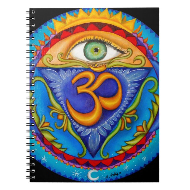 Cuaderno Sexto chakra, tercer ojo (Frente)