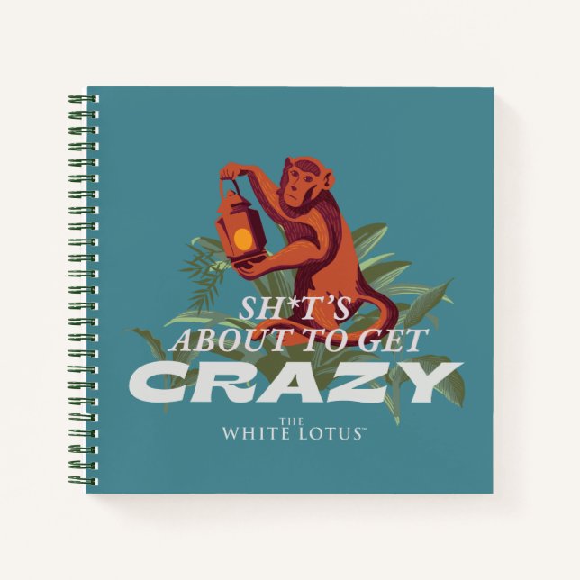 Cuaderno Sh*t está a punto de volverse loco - El Lotus blan (Anverso)