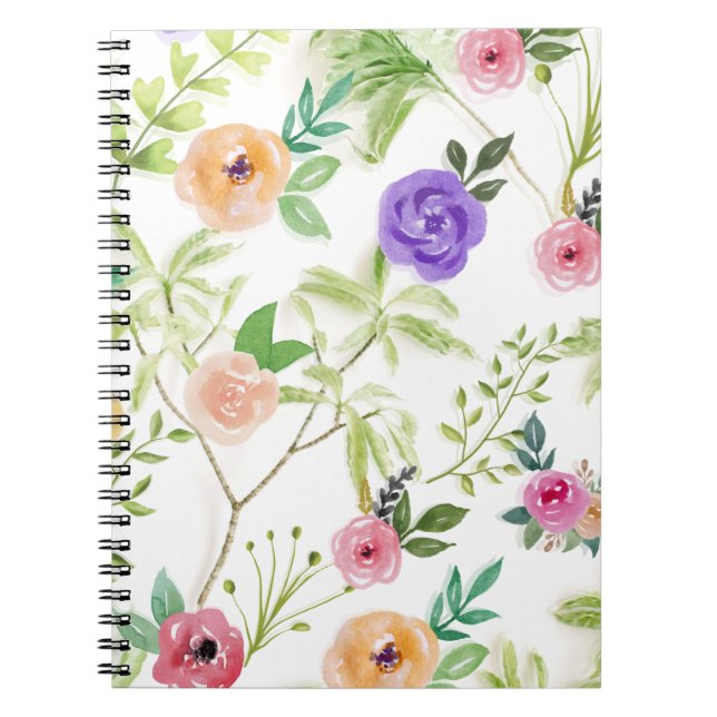 Cuaderno Shabby Chic Floral (Frente)