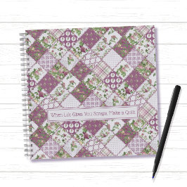 Cuaderno Shabby Chic Patchwork Quilt