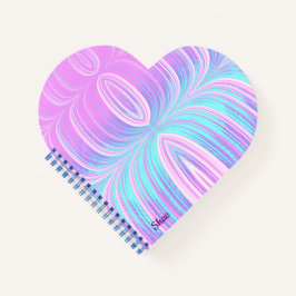 Cuaderno SHAE ~ Pastel Aqua y Pink ~ Portátil