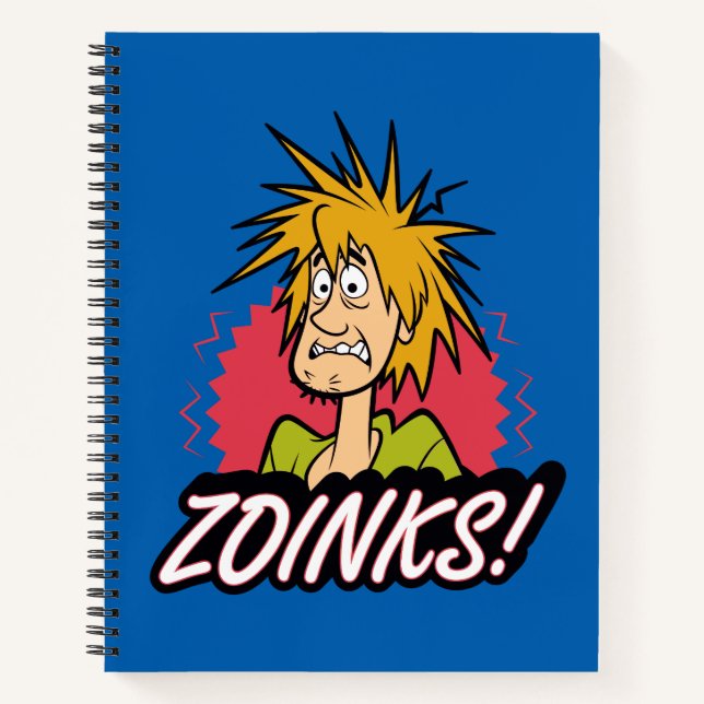 Cuaderno Shaggy "¡Zoinks!" Diseño (Anverso)