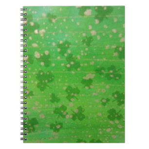 Cuaderno Shamrock dorado