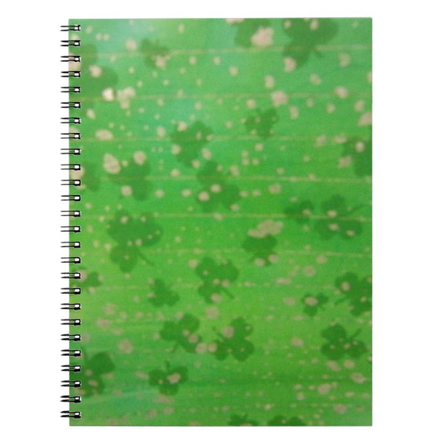 Cuaderno Shamrock dorado (Frente)