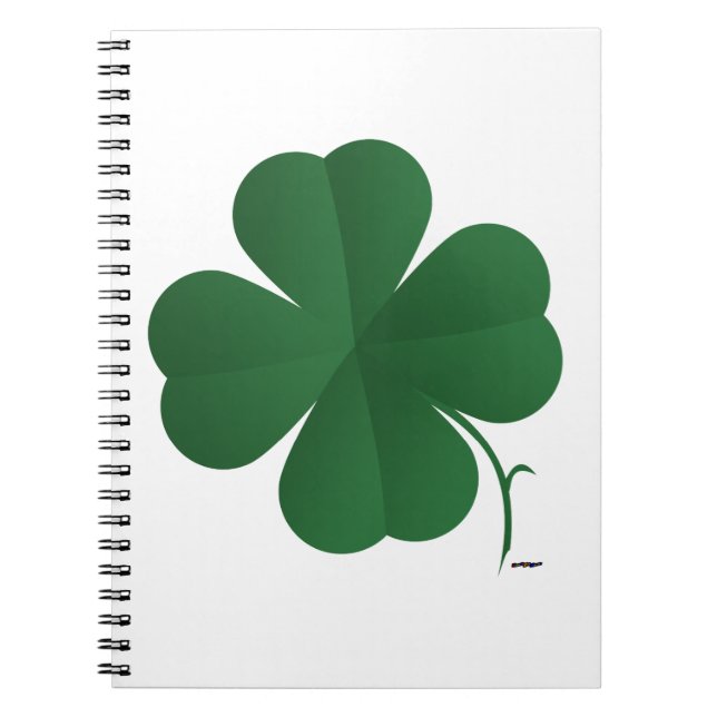 Cuaderno Shamrock grande (Frente)