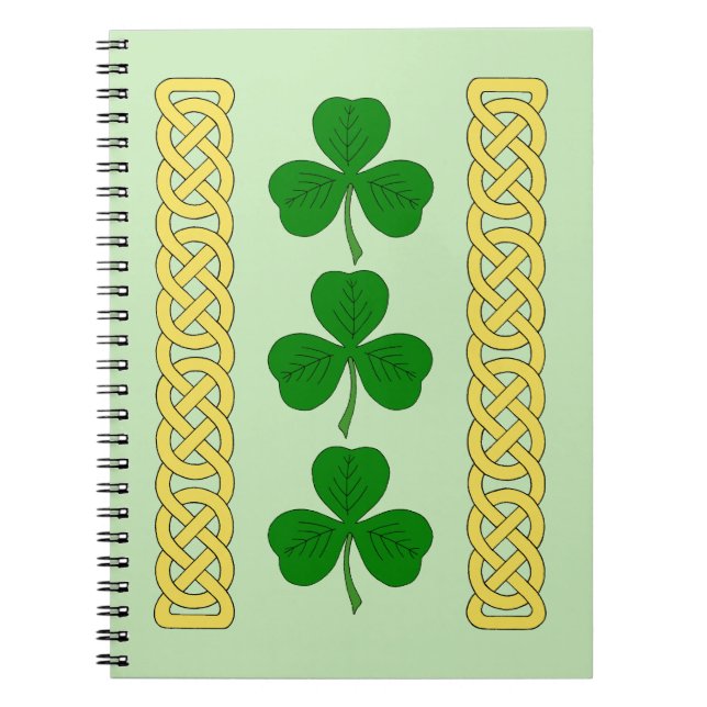 Cuaderno Shamrock Trio y Bandas de Knotwork (Frente)