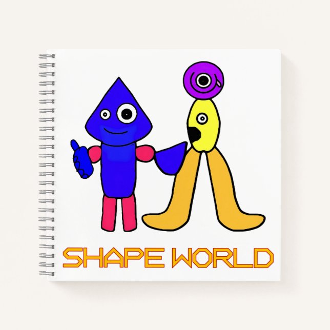 Cuaderno Shape World (Anverso)