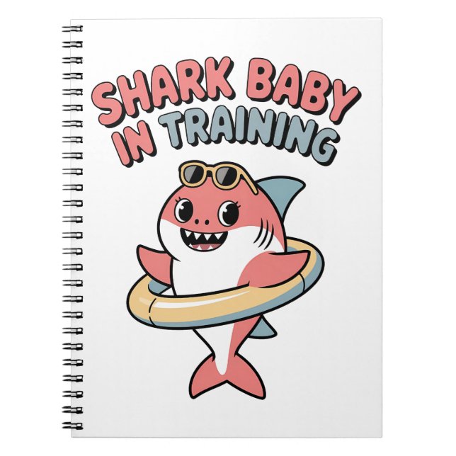 Cuaderno Shark Baby in Training | Kids (Frente)
